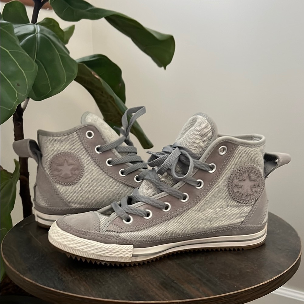 Converse High-Top Sneakers - Gray